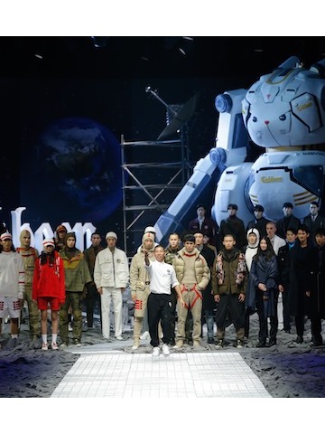 “月兔计划”科幻上演上海时装周闭幕大秀，Cabbeen卡宾X中国航天文化打造属于中国青年的科幻时尚