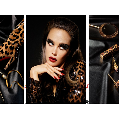 CHRISTIAN LOUBOUTIN BEAUTY 呈献2019年LOUBILEOPARD圣诞限量彩妆 刻画性感猫女形象