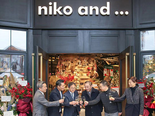 上海新旅程，精彩正开启 niko and … 上海全球旗舰店12月21日正式开业