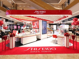 红运开年 资生堂傲娇迎新年  资生堂品牌上海新世界全新形象专柜开幕