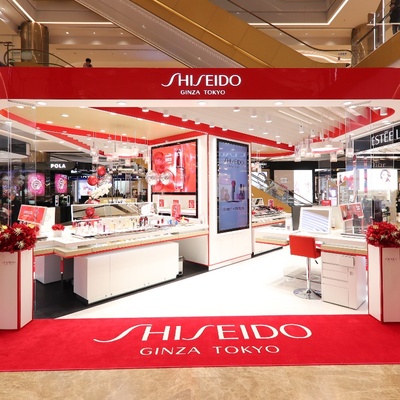 红运开年 资生堂傲娇迎新年  资生堂品牌上海新世界全新形象专柜开幕