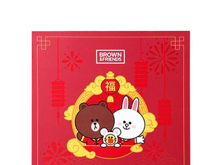 LINE FRIENDS 新年礼盒：萌力当道，新年好运“鼠”于你