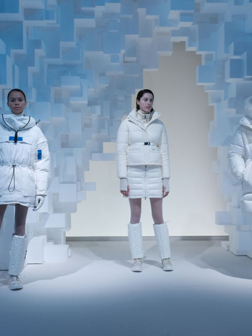 FILA 2020秋冬米兰时装周引领冬季连体造型新风潮
