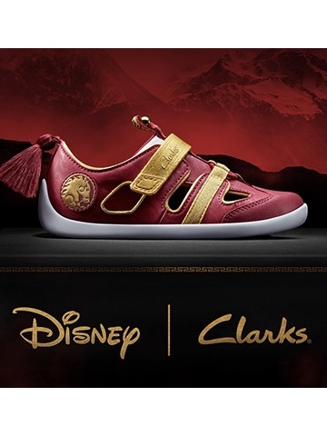 勇敢女孩，去追寻真我力量吧 Clarks Kids携手迪士尼推出全新“花木兰”联名系列