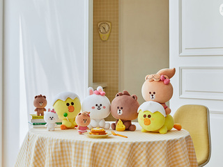 LINE FRIENDS携手聚划算欢聚日发布全新MINI BROWN & FRIENDS系列 强化线上业务 拓展多元IP体验