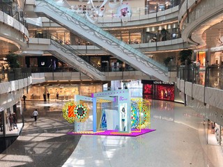 上海ifc商场 鎏光溢彩万花筒艺术展