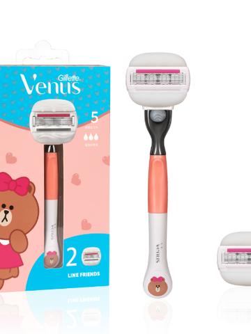 吉列Venus LINE FRIENDS联名款剃毛刀