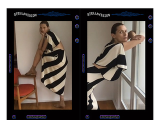 Stella McCartney 联合沙驰画廊与超模Malgosia Bela 共同呈现线上实时艺术创作项目