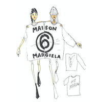 MM6 Maison Margiela 2020春夏STUDIO系列设计手稿