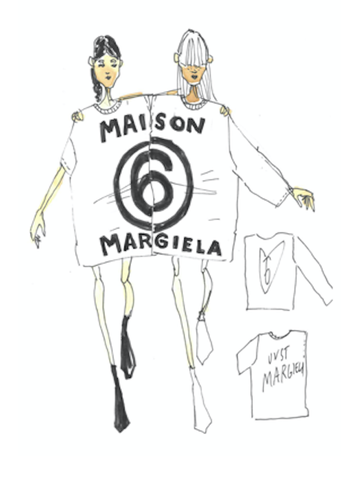 MM6 Maison Margiela 2020春夏STUDIO系列设计手稿