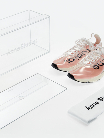 Acne Studios推出N3W透明版运动鞋，鞋评人Brad Hall参与其中
