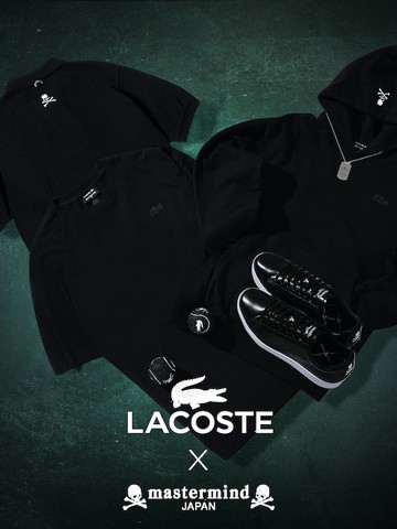 LACOSTE X mastermind JAPAN全新限定联名系列 源于地下球场 重塑街头美学
