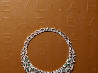 BVLGARI宝格丽Barocko高级珠宝系列 “马赛克”（Mosaico）项链 源起罗马繁盛巴洛克艺术