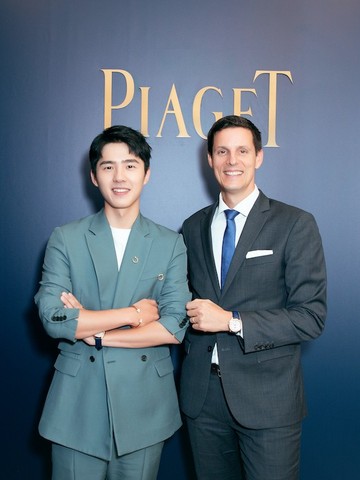 PIAGET伯爵携手中国区品牌大使刘昊然 璀璨揭幕上海港汇恒隆广场全新沙龙精品店
