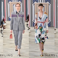 回顾米兰时装周精彩瞬间  MARYLING 发布2021春夏系列