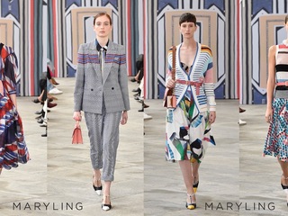 回顾米兰时装周精彩瞬间  MARYLING 发布2021春夏系列