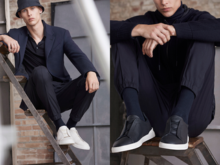 全新升级再次回归 杰尼亚经典鞋款Triple Stitch