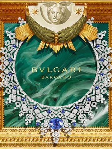 重现艺术经典 绽放耀目华光 BVLGARI宝格丽Barocko高级珠宝系列