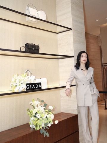 姚晨空降沈阳万象城，体验GIADA羊绒主题限时快闪店