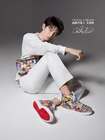 CHRISTIAN LOUBOUTIN正式宣布首位品牌代言人 – 王俊凯