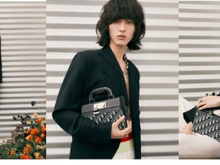 杨英格率先上身迪奥二零二一夏季男装 尽显绅士风度