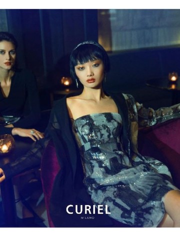 当红超模毛小星演绎意大利时装屋CURIEL S/S21 LA SCALA 胶囊系列