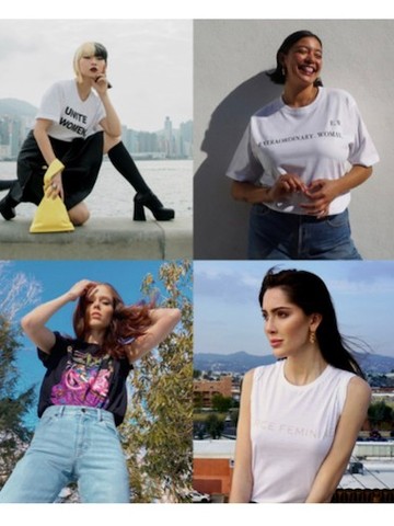 NET-A-PORTER 颇特女士 与多位知名女性设计师和慈善机构Women for Women International合作，发起以社区为主导的社交媒体推广活动