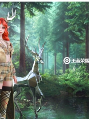《王者荣耀》首次与奢侈品牌Buberry联袂合作，为⼈⽓⼥英雄「瑶」匠⼼打造精美合作款⽪肤