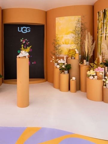 UGG®呈现春日限时主题空间「纵茸里」 ——王菊、姜思达、张子飘个性演绎#感纵茸去怒放