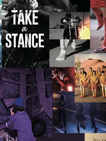 TAKE a STANCE，为自己发声，怪潮的！
