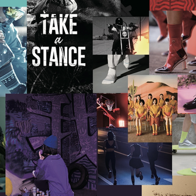 TAKE a STANCE，为自己发声，怪潮的！