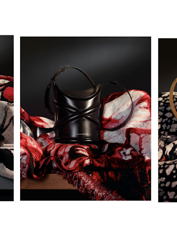 Alexander McQueen 隆重发布2021春夏系列新品 The Curve 手袋 