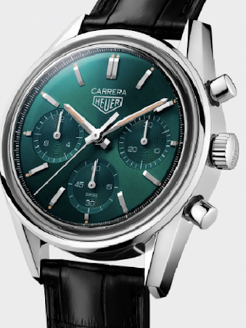 TAG HEUER泰格豪雅（CARRERA） 卡莱拉系列绿色特别版