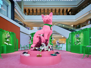 Roger Vivier 罗杰·维维亚倾情呈献限时概念展： Cat Garden 绿野猫踪 —— 重现自然的绚烂