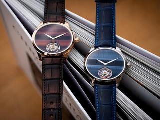 璀璨光芒 至臻献礼  H. MOSER & CIE.亨利慕时勇创者陀飞轮虎眼石概念腕表  将敬爱之意寄予腕间 天然虎眼石照耀父爱光芒