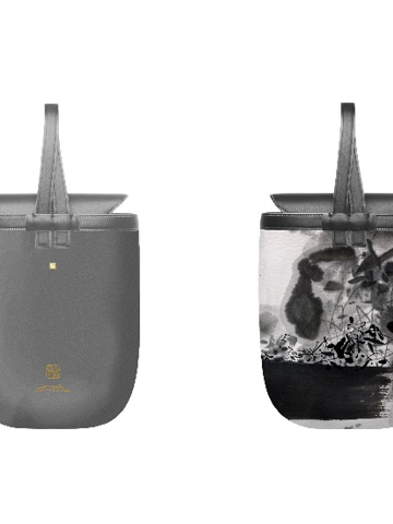 艺术与设计的灵魂对话 「上下」发布全新朱德群抽象水墨联名系列