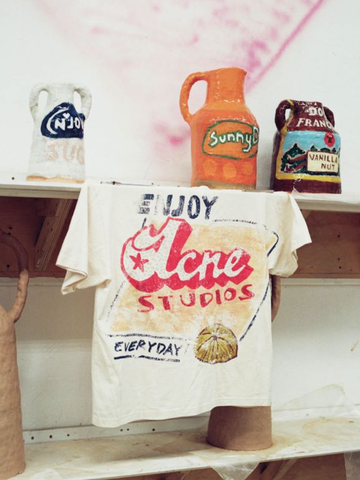 Acne Studios与艺术家Grant Levy-Lucero合作推出特别款印花胶囊系列