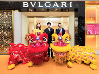 BVLGARI宝格丽杭州大厦精品店焕新揭幕 侯明昊闪耀亮相