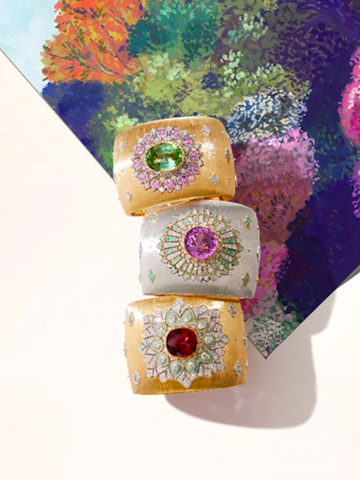 Buccellati布契拉提全新高级珠宝系列 IL GIARDINO DI BUCCELLATI亮相巴黎高定时装周