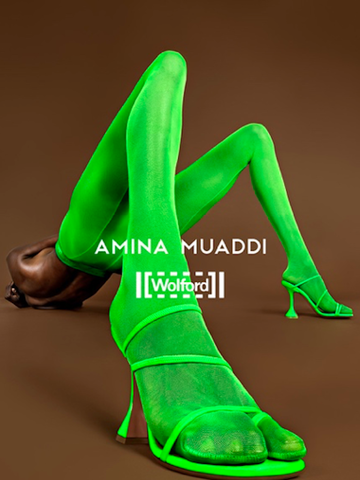 Wolford沃尔福特携手Amina Muaddi 推出限定胶囊系列