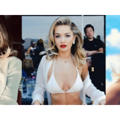 瑞塔·奥拉（Rita Ora）佩戴 BVLGARI宝格丽经典Serpenti高级珠宝系列 参与新歌“You For Me”的MV录制