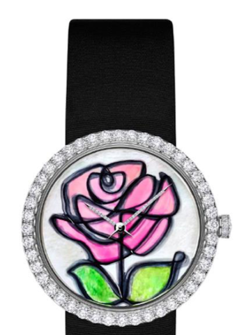 LA D DE DIOR ROSE 系列腕表