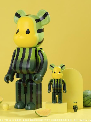 CLOT x MEDICOM TOY BE@RBRICK「Summer Fruits」全新水果系列 Snow Strawberry与Yellow Watermelon正式登场
