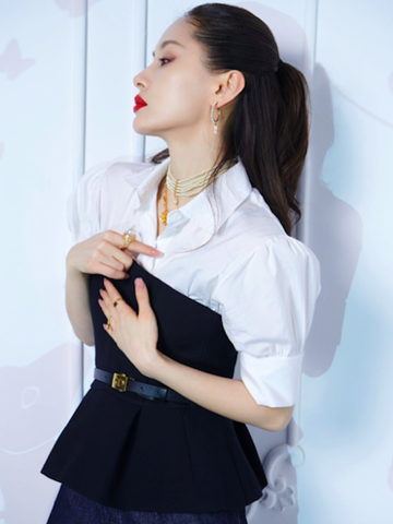 王子文精彩演绎迪奥二零二一秋冬成衣系列 映耀优雅灵姿