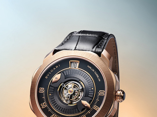 2021年日内瓦钟表日 BVLGARI宝格丽Octo Roma Central Tourbillon Papillon中置陀飞轮腕表  