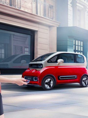 “未来感摩登座驾”KiWi EV携手宋茜正式上市！