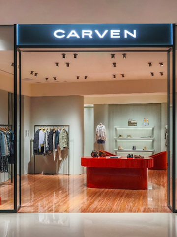 CARVEN卡纷上海IFC国金中心建筑概念店盛大揭幕 暨卡纷城市漫游记之上海正式开启