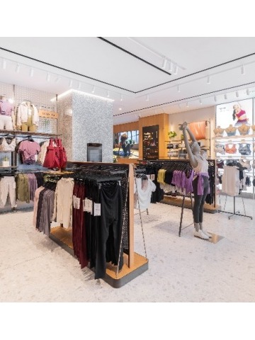 运动生活方式品牌lululemon入驻北京清河万象汇