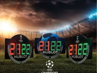 HUBLOT宇舶表持续助力欧洲足球 延续品牌对足球运动的承诺