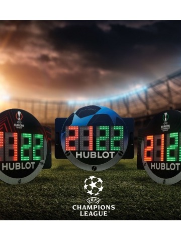 HUBLOT宇舶表持续助力欧洲足球 延续品牌对足球运动的承诺